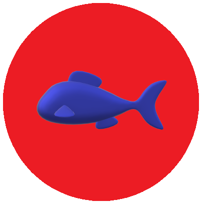 魚赤マーク