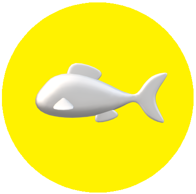 魚黄色マーク2