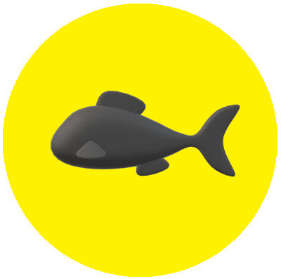 魚黄色マーク3