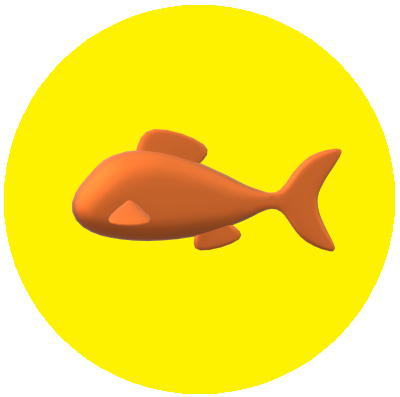 魚黄色マーク5